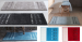 Badematte kleine quadratische Farben 100% Acryl und gleitsichere