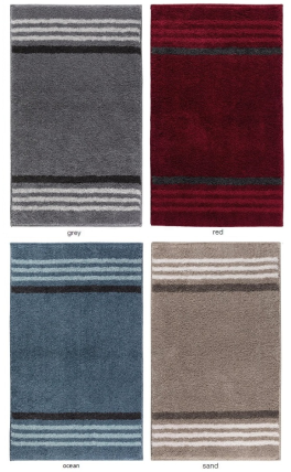 Bathmat lines 100% acrylic and non-skid