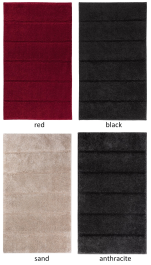 Badematte Raba Farben 100% Acryl und gleitsichere