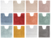 Bathmat hava 100% cotton and non-skid