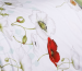 Bettbezug + Kissenbezug 100% gekämmte Baumwolle Perkal bestickt Bügelleicht