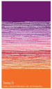 Strandlaken 100x180 cm  badstof velours 100% katoen paars, roze, oranje strand