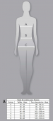 White kitchen jacket Mani polycotton 65/35 special model for woman