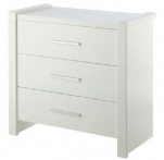 GO white Chest of 3 drawers 982 x 497 x 920 mm