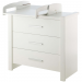 GO white Chest of 3 drawers 982 x 497 x 920 mm