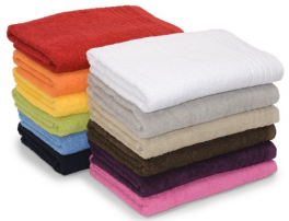 Towel, washcloth and cloth shower Boreal 100% cotton 450 gr/m²