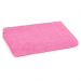 Serviette, Drap douche et gant de toilette rose Boréal 100% coton 450 gr/m²