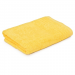 Serviette, Drap douche et gant de toilette jaune Boréal 100% coton 450 gr/m²